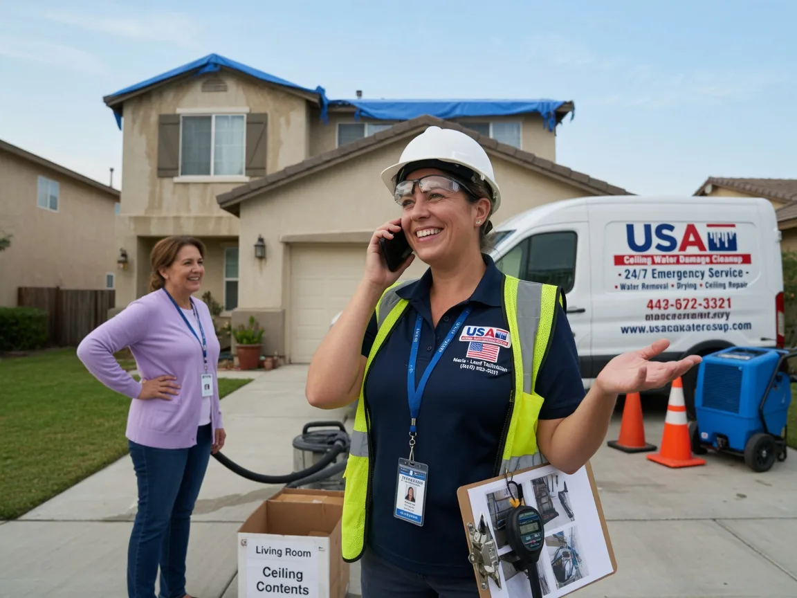 Ceiling Water Damage Restoration Newalla, OK FAQs