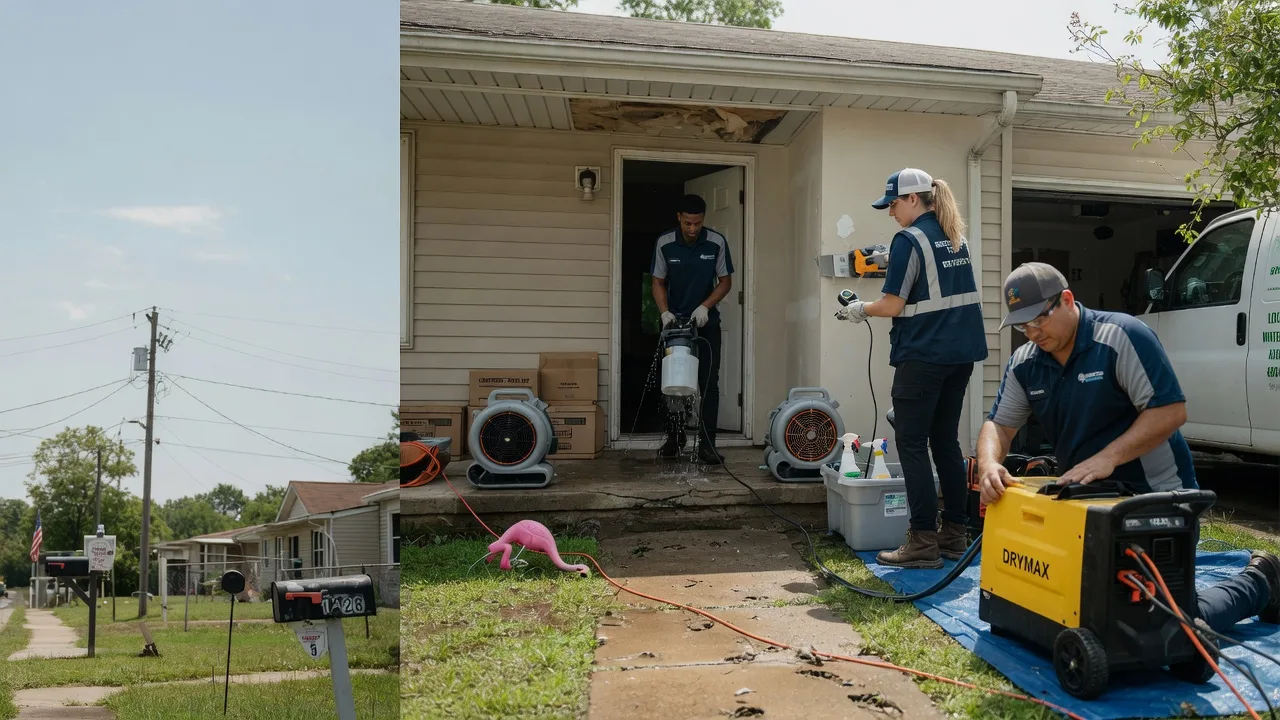 Storm Damage Water Removal in Newalla, OK near me